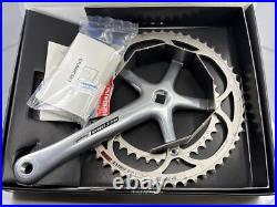 NOS Campagnolo RECORD Alloy Square Taper 10 Speed Double Crankset 170mm 53/39t