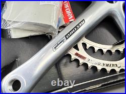 NOS Campagnolo RECORD Alloy Square Taper 10 Speed Double Crankset 170mm 53/39t