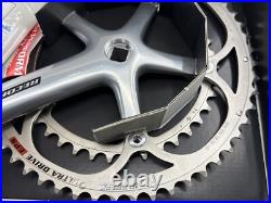 NOS Campagnolo RECORD Alloy Square Taper 10 Speed Double Crankset 170mm 53/39t