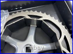 NOS Campagnolo RECORD Alloy Square Taper 10 Speed Double Crankset 170mm 53/39t