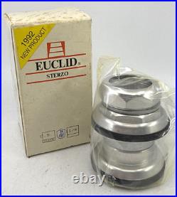 NOS Campagnolo RECORD O. R. 1-1/4 Threaded Headset Silver HS-01OR EUCLID BOX