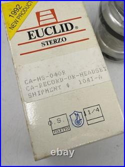NOS Campagnolo RECORD O. R. 1-1/4 Threaded Headset Silver HS-01OR EUCLID BOX