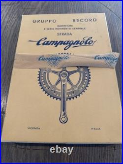 NOS Campagnolo Record Crankset 170mm, Original Box and paperwork