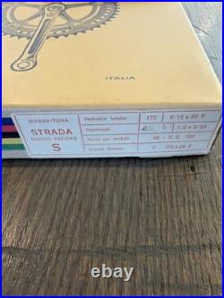 NOS Campagnolo Record Crankset 170mm, Original Box and paperwork