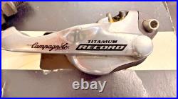 NOS Campagnolo Record Pro-Fit Plus Titanium Pedals Vintage Road Bike NIB