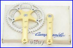 NOS NIB Campagnolo C-Record 24k Gold Colnago C35 Vintage Road Bike Crank-Set