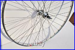 NOS Super Champion Campagnolo Record Tubular Road Bicycle Rear Wheel 700c Vtg 70