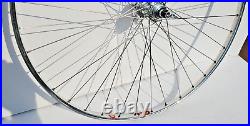 NOS Super Champion Campagnolo Record Tubular Road Bicycle Rear Wheel 700c Vtg 70