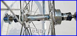 NOS Super Champion Campagnolo Record Tubular Road Bicycle Rear Wheel 700c Vtg 70