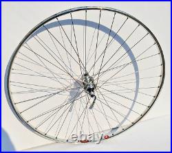 NOS Super Champion Campagnolo Record Tubular Road Bicycle Rear Wheel 700c Vtg 70