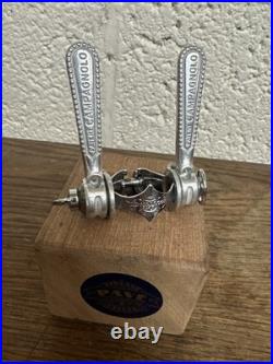 NOS Vintage 1980s Campagnolo Super Record band-on gear shifters