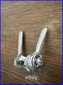 NOS Vintage 1980s Campagnolo Super Record band-on gear shifters