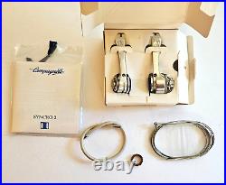 NOS Vintage Campagnolo C-Record Syncro 2, 6 speed Shifters, Free USA Shipping