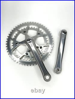 NOS Vintage Campagnolo Crankset 52/41 170mm 80s Road Bike Campy 9/16