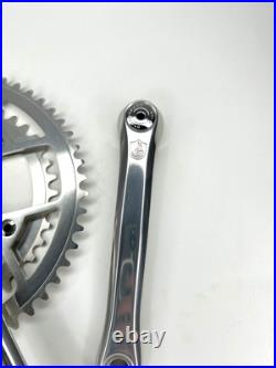 NOS Vintage Campagnolo Crankset 52/41 170mm 80s Road Bike Campy 9/16