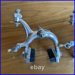 NOS Vintage Campagnolo GS Brake Calipers Side Pull Road Dual Pivot Nut Qr Eroica
