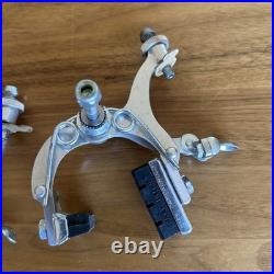 NOS Vintage Campagnolo GS Brake Calipers Side Pull Road Dual Pivot Nut Qr Eroica
