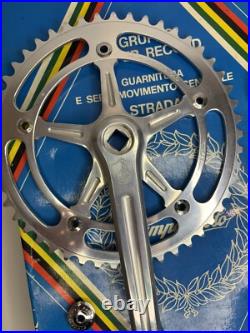 NOS Vintage Campagnolo Nouvo Record Super Record Pista Crankset 175MM