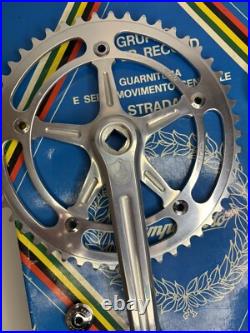 NOS Vintage Campagnolo Nouvo Record Super Record Pista Crankset 175MM