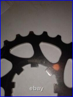 NOS Vintage Campagnolo Record 9spd Cassette EXA drive, 3 titanium cogs