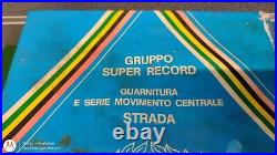 NOS Vintage Campagnolo Super/Nuovo Record Strada Crankset Chainset 52x44t x170mm