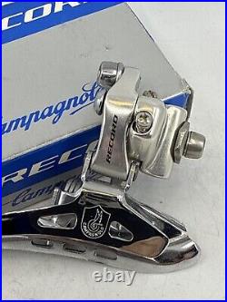 NOS Vintage FD-21SRE Campagnolo RECORD 9spd Braze-On Front Derailleur NOS Vintage FD-21SRE Campagnolo RECORD 9spd Braze-On Front Derailleur