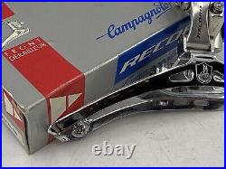 NOS Vintage FD-21SRE Campagnolo RECORD 9spd Braze-On Front Derailleur NOS Vintage FD-21SRE Campagnolo RECORD 9spd Braze-On Front Derailleur