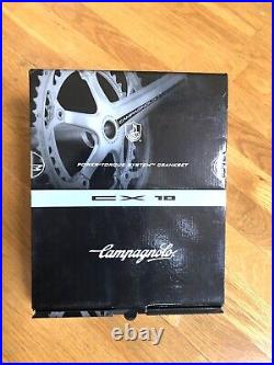 New Campagnolo CX10 Carbon Crankset 175 mm 46/36 Compact 110 BCD Record Chorus