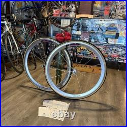 Nos 1995 Campagnolo Shamal Tubular Wheelset Campy C-record 8-speed New Super Nos 1995 Campagnolo Shamal Tubular Wheelset Campy C-record 8-speed New Super