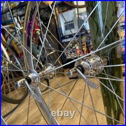 Nos 1995 Campagnolo Shamal Tubular Wheelset Campy C-record 8-speed New Super Nos 1995 Campagnolo Shamal Tubular Wheelset Campy C-record 8-speed New Super