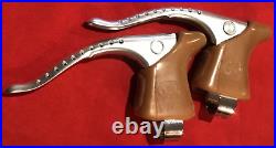 Nos Campagnolo Super Record Road Bike Brake Levers Vintage