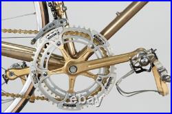 Nos Olympia Gold Plated Campagnolo Super Record Ics Steel Vintage Old Racing Nos Olympia Gold Plated Campagnolo Super Record Ics Steel Vintage Old Racing