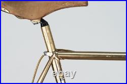 Nos Olympia Gold Plated Campagnolo Super Record Ics Steel Vintage Old Racing