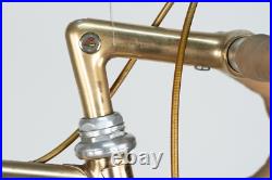 Nos Olympia Gold Plated Campagnolo Super Record Ics Steel Vintage Old Racing