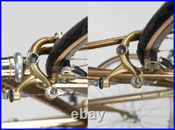 Nos Olympia Gold Plated Campagnolo Super Record Ics Steel Vintage Old Racing