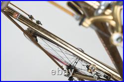 Nos Olympia Gold Plated Campagnolo Super Record Ics Steel Vintage Old Racing