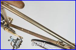 Nos Olympia Gold Plated Campagnolo Super Record Ics Steel Vintage Old Racing Nos Olympia Gold Plated Campagnolo Super Record Ics Steel Vintage Old Racing