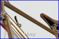 Nos Olympia Gold Plated Campagnolo Super Record Ics Steel Vintage Old Racing