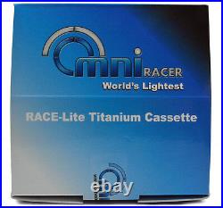 OMNI Racer WORLDS LIGHTEST Titanium 12 Cassette Campagnolo Record, Chorus 11-34
