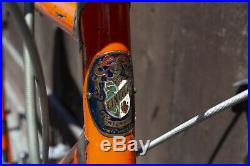 PRESERVED 50s CINELLI SUPER CORSA vintage road bike steel campagnolo record