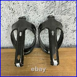 Pair Campagnolo Super Record Carbon 43g Water Bottle Cages Road Bike