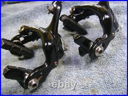 Pair, VGC, Campagnolo Record Titanium Brake Calipers, 39-49mm Reach, Looks Smart