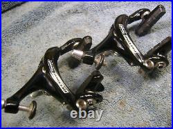 Pair, VGC, Campagnolo Record Titanium Brake Calipers, 39-49mm Reach, Looks Smart