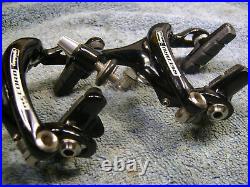 Pair, VGC, Campagnolo Record Titanium Brake Calipers, 39-49mm Reach, Looks Smart