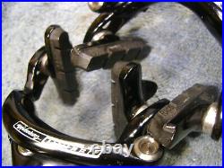 Pair, VGC, Campagnolo Record Titanium Brake Calipers, 39-49mm Reach, Looks Smart