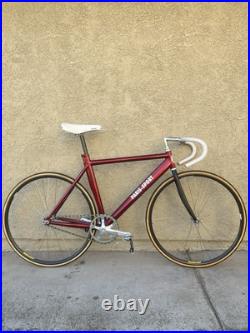 Paris Sport Track Bike Campagnolo Record Pista Single Speed Fixed Gear size 56cm Paris Sport Track Bike Campagnolo Record Pista Single Speed Fixed Gear size 56cm