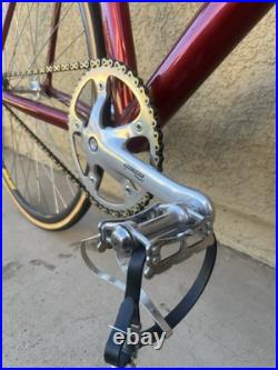 Paris Sport Track Bike Campagnolo Record Pista Single Speed Fixed Gear size 56cm Paris Sport Track Bike Campagnolo Record Pista Single Speed Fixed Gear size 56cm