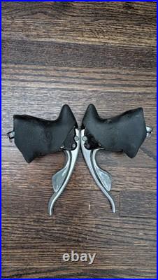 RARE Campagnolo C record 8 speed Ergopower shifters EC-12RE CG quick release