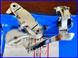 Rare Campagnolo C-Record 1st Gen Set NEW IN BOX (NOS) Clamp-on Derailleur