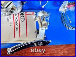 Rare Campagnolo C-Record 1st Gen Set NEW IN BOX (NOS) Clamp-on Derailleur